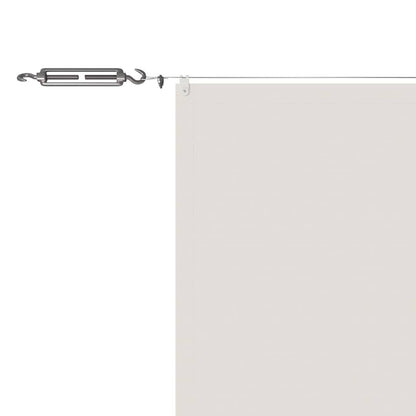 vidaXL Vertical Awning White 60x800 cm Oxford Fabric