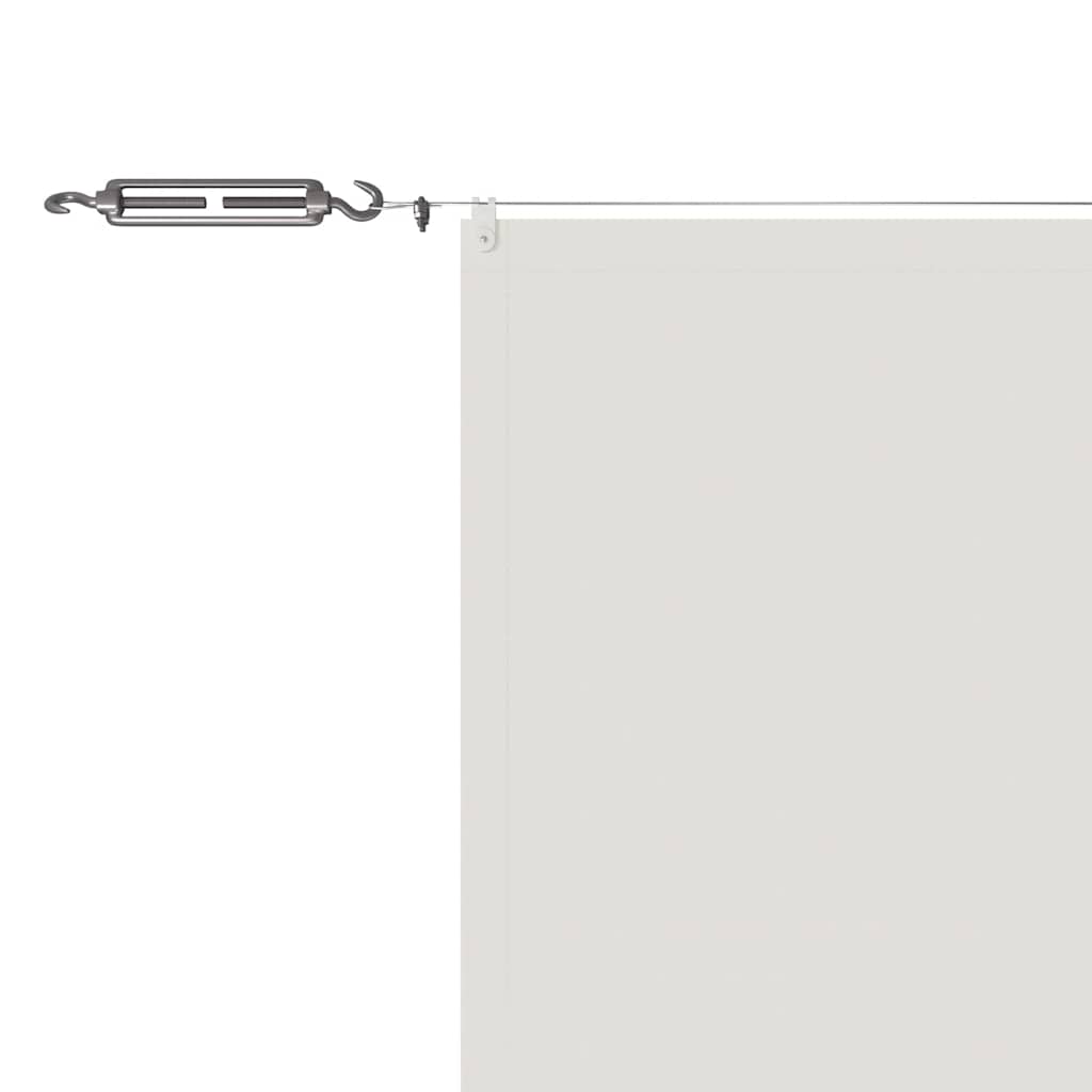 vidaXL Vertical Awning White 140x600 cm Oxford Fabric
