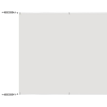 vidaXL Vertical Awning White 140x800 cm Oxford Fabric