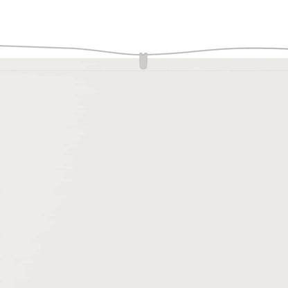 vidaXL Vertical Awning White 140x800 cm Oxford Fabric