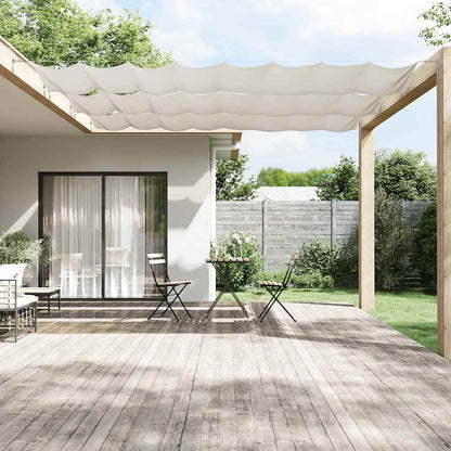 vidaXL Vertical Awning White 140x800 cm Oxford Fabric