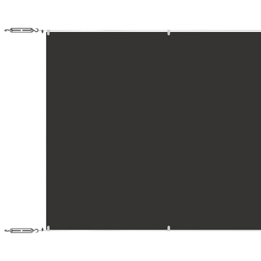 vidaXL Vertical Awning Anthracite 100x1000 cm Oxford Fabric