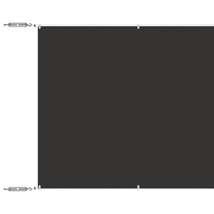 vidaXL Vertical Awning Anthracite 100x1200 cm Oxford Fabric