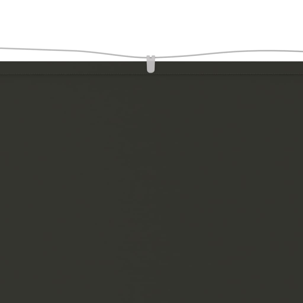 vidaXL Vertical Awning Anthracite 140x420 cm Oxford Fabric