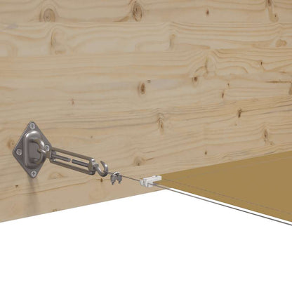 vidaXL Vertical Awning Beige 140x1200 cm Oxford Fabric