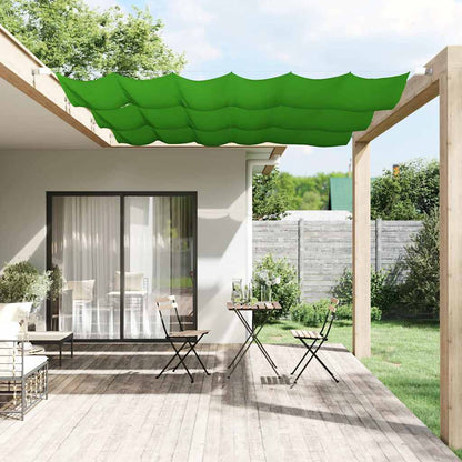 148297 vidaXL Vertical Awning Light Green 60x270 cm Oxford Fabric