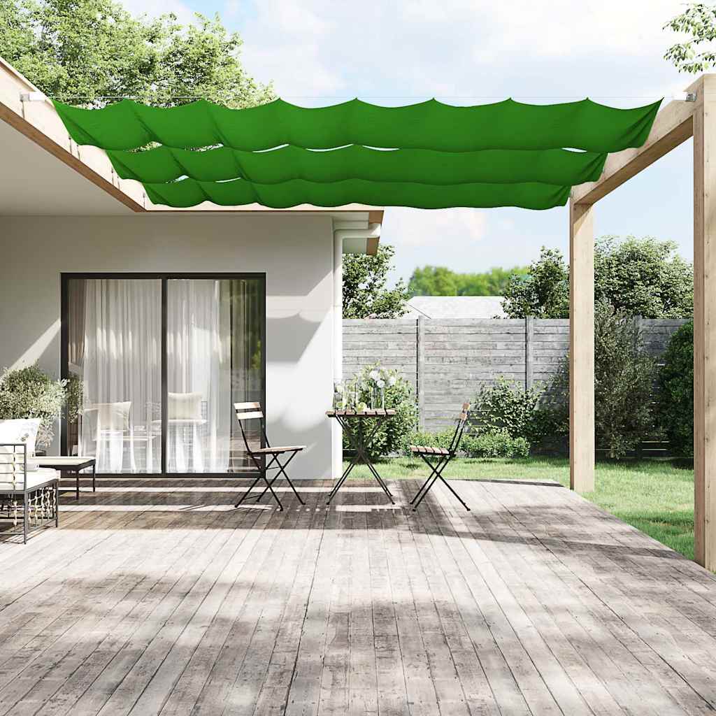 148298 vidaXL Vertical Awning Light Green 60x360 cm Oxford Fabric