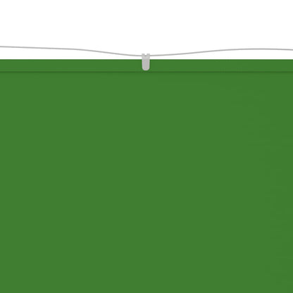 vidaXL Vertical Awning Light Green 60x420 cm Oxford Fabric