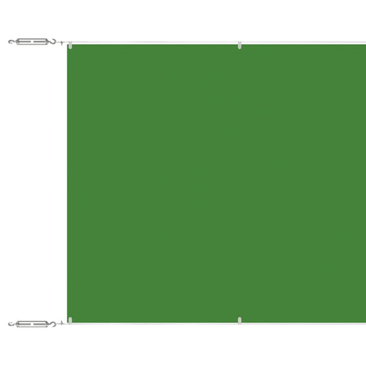 vidaXL Vertical Awning Light Green 60x800 cm Oxford Fabric