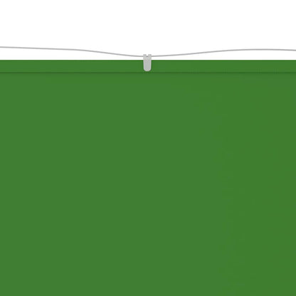 vidaXL Vertical Awning Light Green 60x1000 cm Oxford Fabric