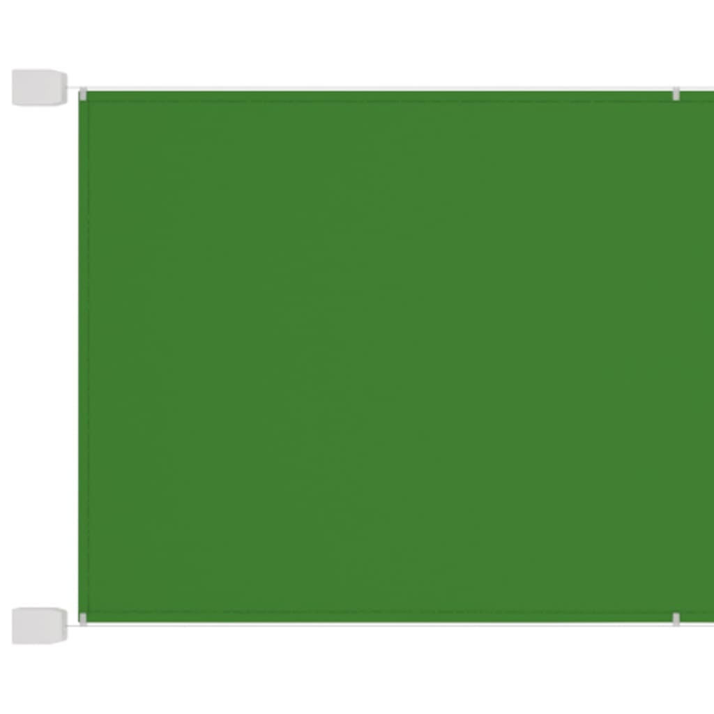 vidaXL Vertical Awning Light Green 100x420 cm Oxford Fabric