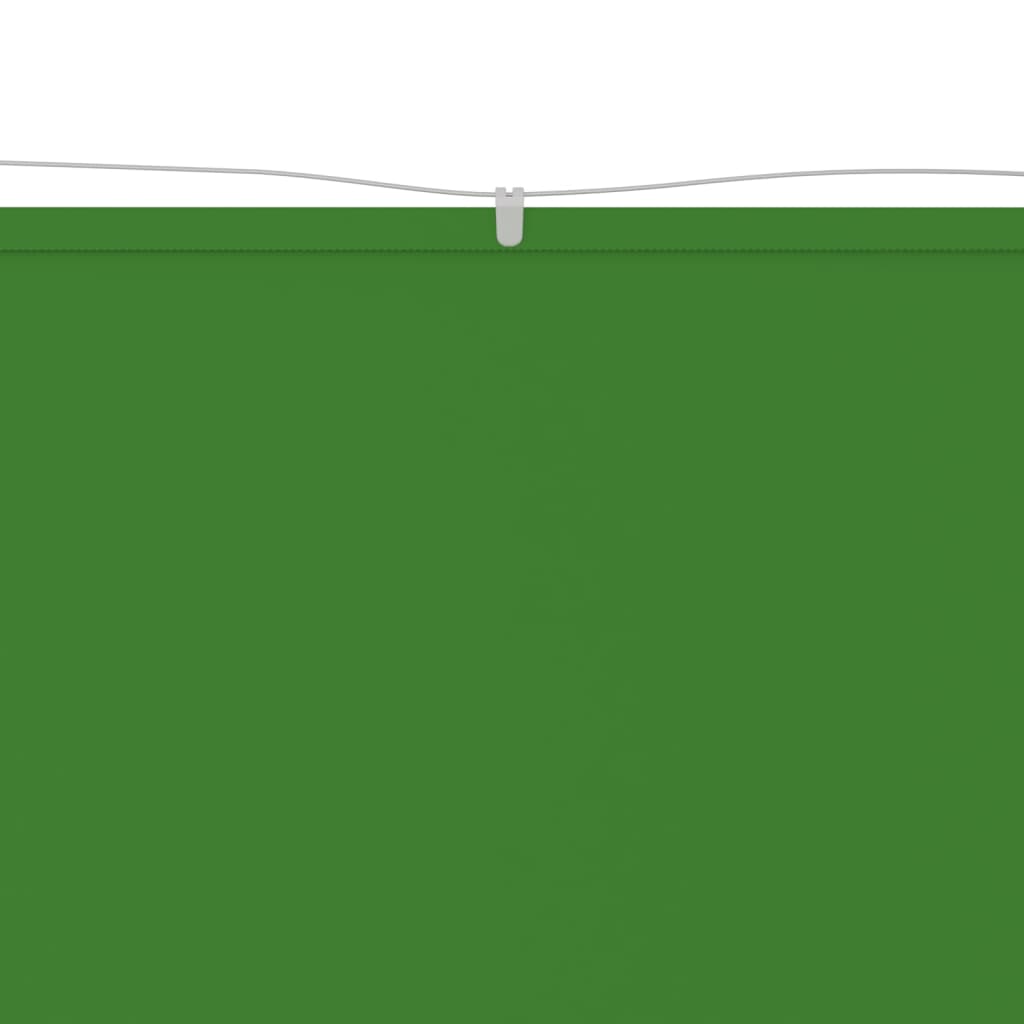 vidaXL Vertical Awning Light Green 100x420 cm Oxford Fabric