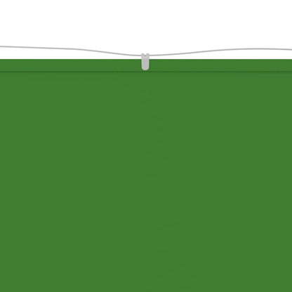 vidaXL Vertical Awning Light Green 100x420 cm Oxford Fabric