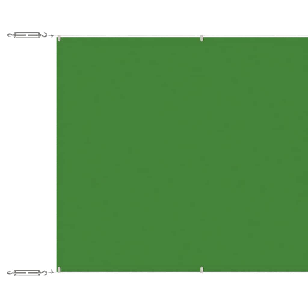 vidaXL Vertical Awning Light Green 100x600 cm Oxford Fabric