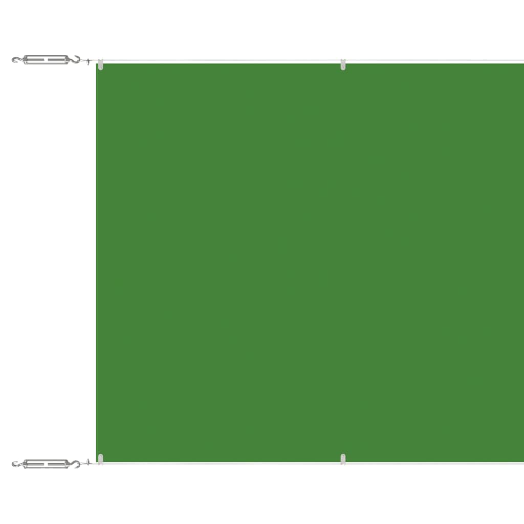 vidaXL Vertical Awning Light Green 100x1000 cm Oxford Fabric