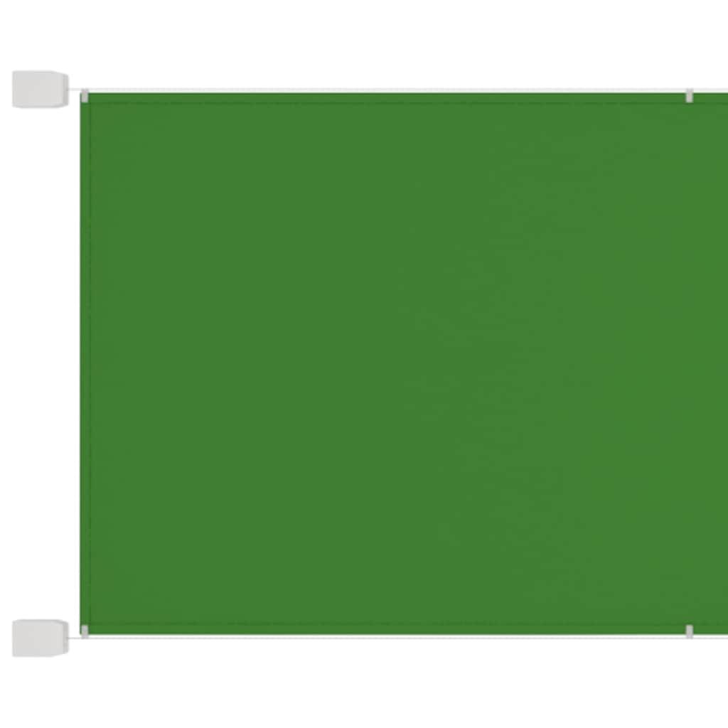 148311 vidaXL Vertical Awning Light Green 140x270 cm Oxford Fabric