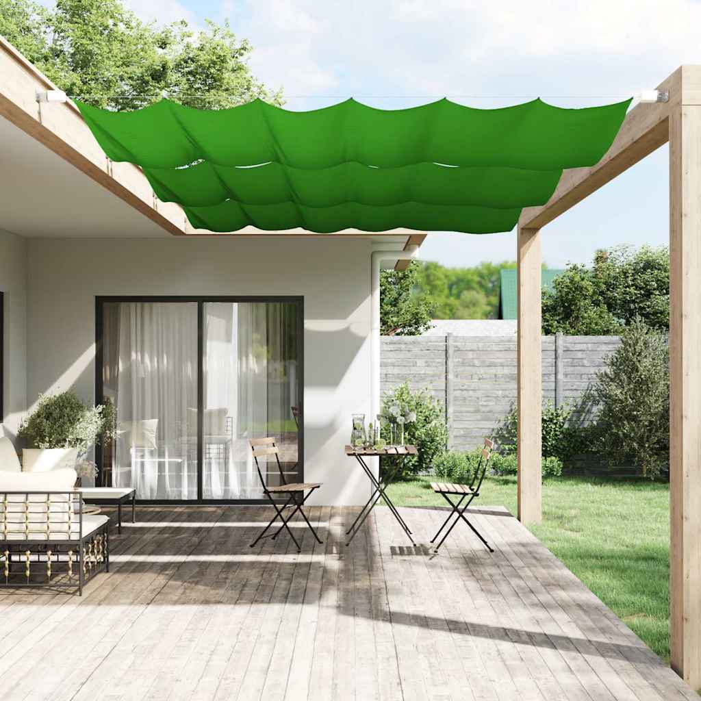 148311 vidaXL Vertical Awning Light Green 140x270 cm Oxford Fabric