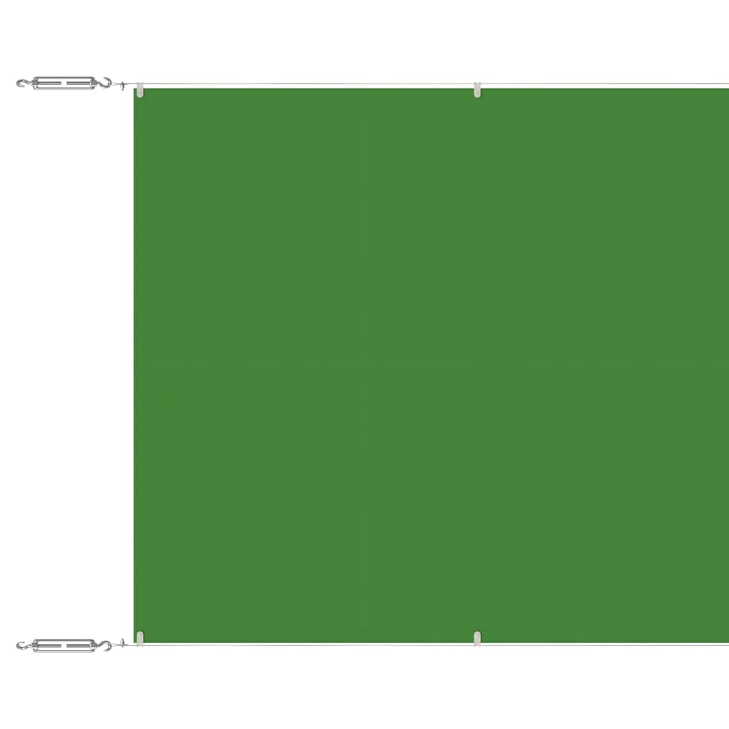 vidaXL Vertical Awning Light Green 140x800 cm Oxford Fabric