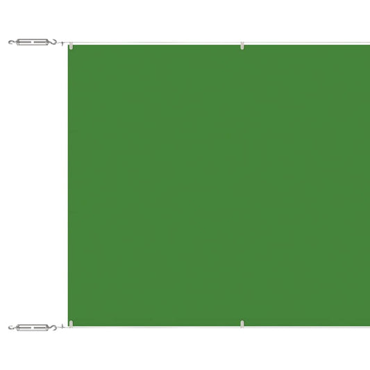vidaXL Vertical Awning Light Green 140x800 cm Oxford Fabric