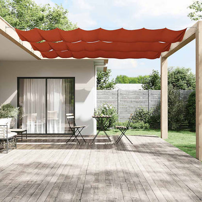 vidaXL Vertical Awning Terracotta 60x1000 cm Oxford Fabric