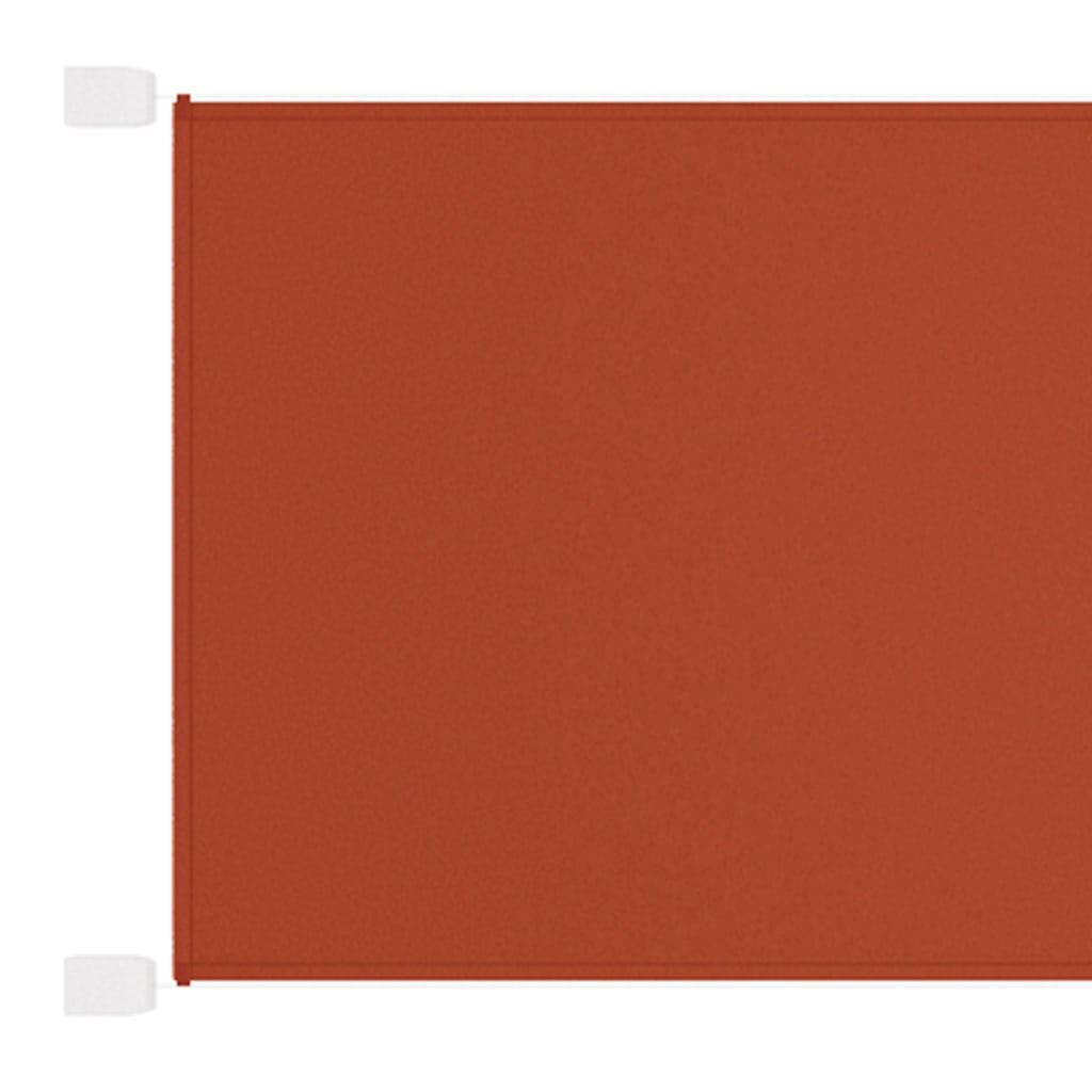 148362 vidaXL Vertical Awning Terracotta 140x420 cm Oxford Fabric
