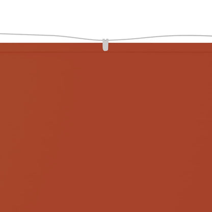 vidaXL Vertical Awning Terracotta 140x420 cm Oxford Fabric