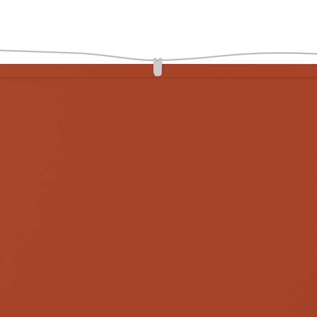 148362 vidaXL Vertical Awning Terracotta 140x420 cm Oxford Fabric