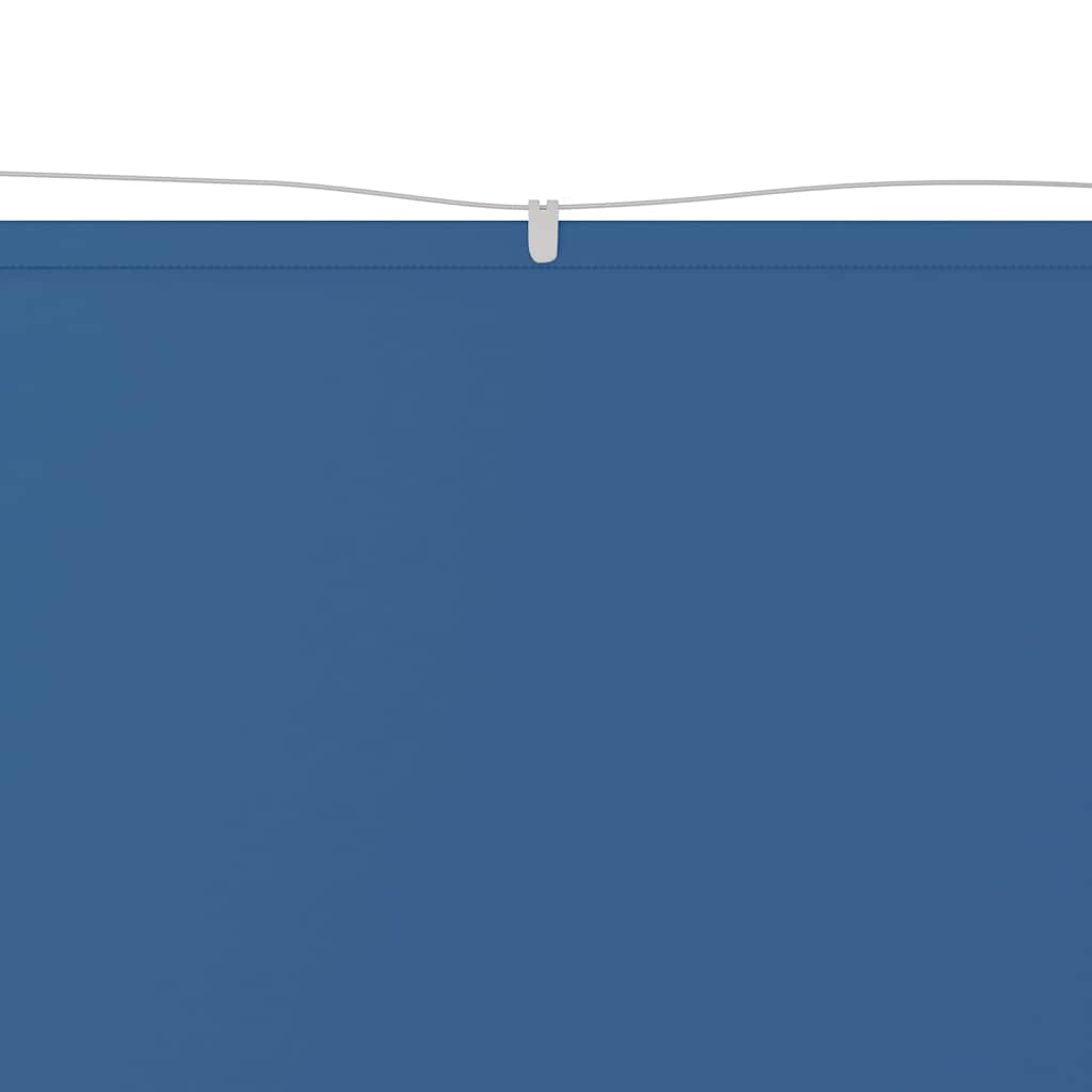 148446 vidaXL Vertical Awning Blue 60x420 cm Oxford Fabric