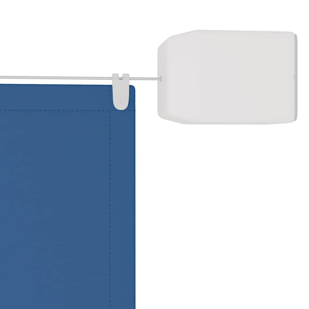 148446 vidaXL Vertical Awning Blue 60x420 cm Oxford Fabric