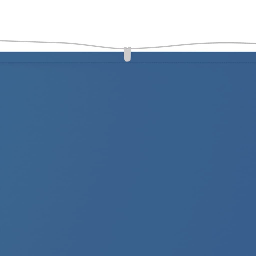 vidaXL Vertical Awning Blue 100x360 cm Oxford Fabric