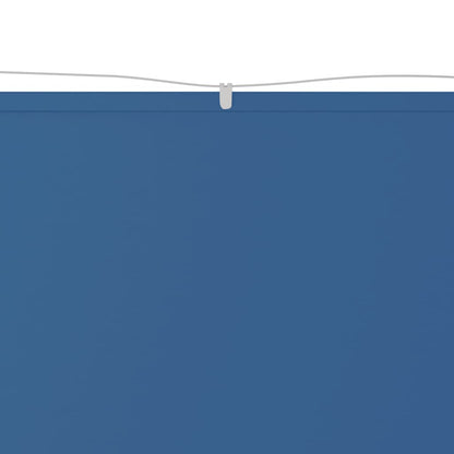 vidaXL Vertical Awning Blue 100x360 cm Oxford Fabric