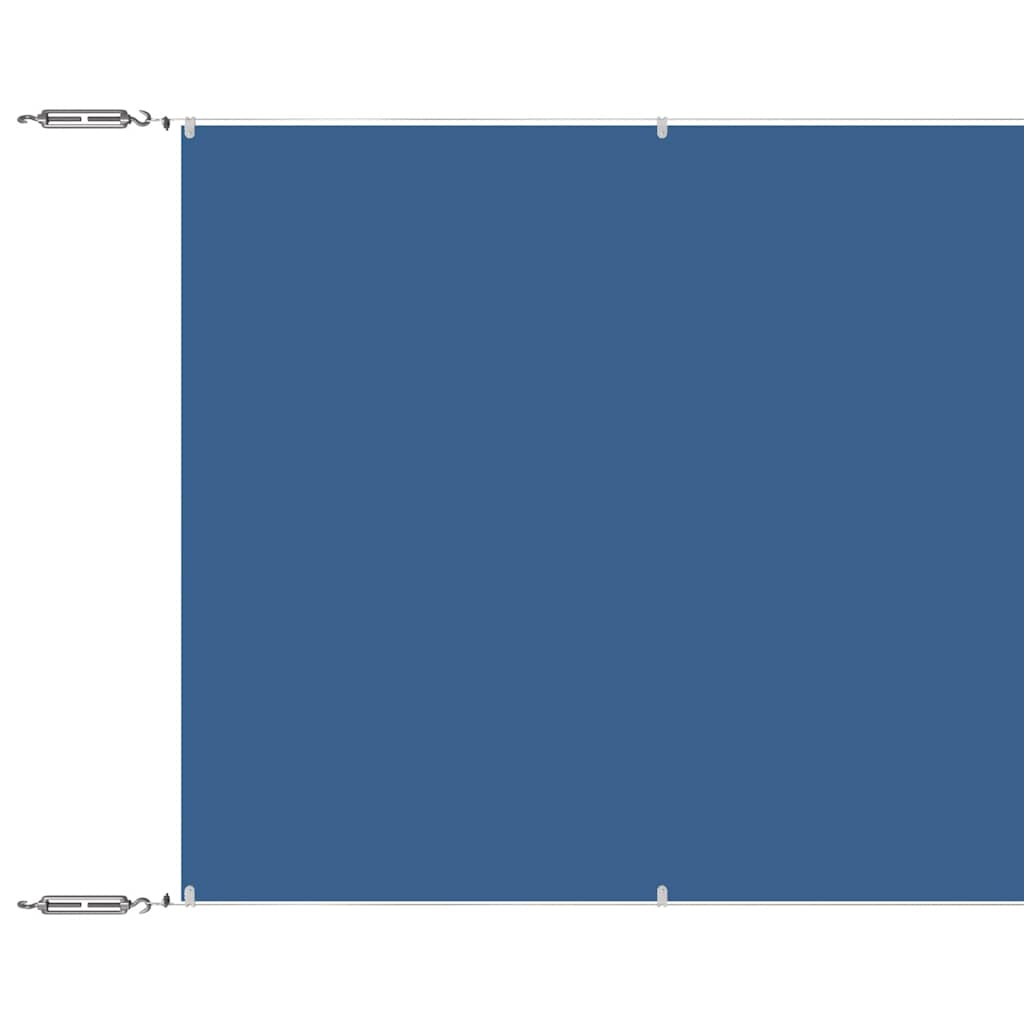 vidaXL Vertical Awning Blue 100x1200 cm Oxford Fabric