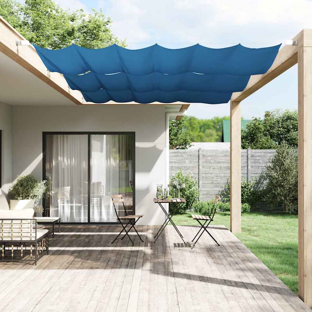 148458 vidaXL Vertical Awning Blue 140x270 cm Oxford Fabric