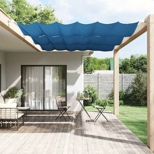 148458 vidaXL Vertical Awning Blue 140x270 cm Oxford Fabric