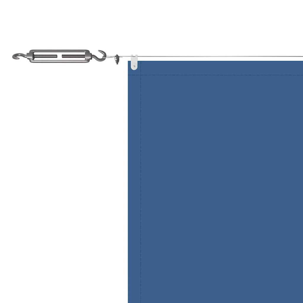 vidaXL Vertical Awning Blue 140x800 cm Oxford Fabric