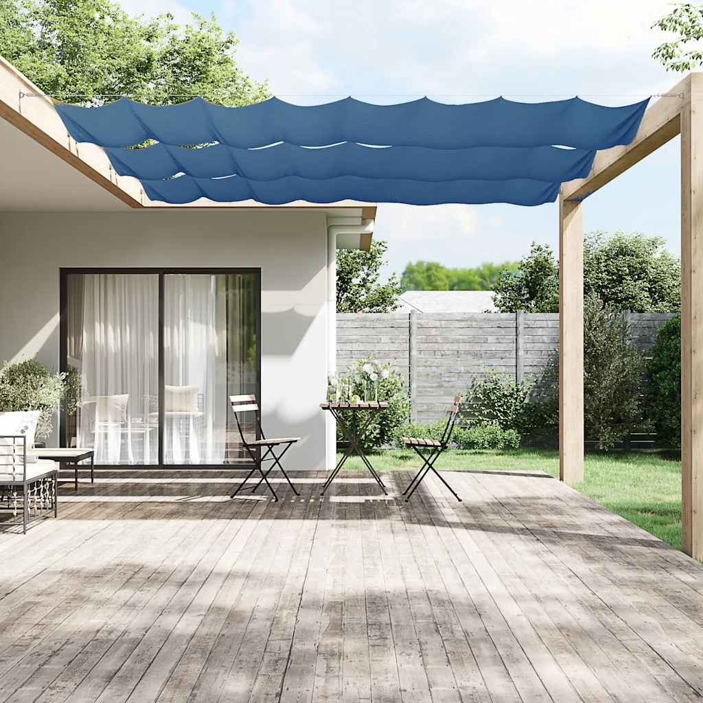 vidaXL Vertical Awning Blue 180x800 cm Oxford Fabric