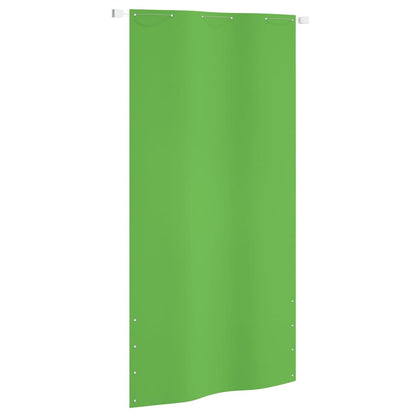 148515 vidaXL Balcony Screen Light Green 120x240 cm Oxford Fabric