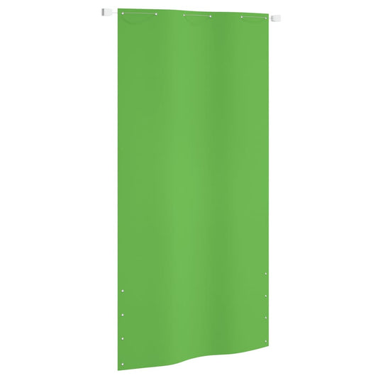 148515 vidaXL Balcony Screen Light Green 120x240 cm Oxford Fabric