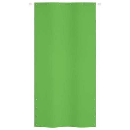 148515 vidaXL Balcony Screen Light Green 120x240 cm Oxford Fabric