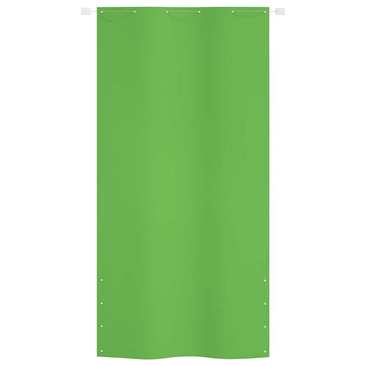 148515 vidaXL Balcony Screen Light Green 120x240 cm Oxford Fabric