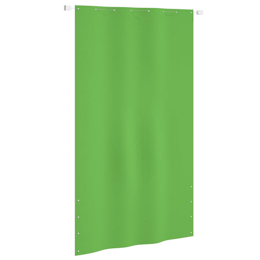 148516 vidaXL Balcony Screen Light Green 140x240 cm Oxford Fabric