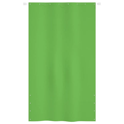 148516 vidaXL Balcony Screen Light Green 140x240 cm Oxford Fabric