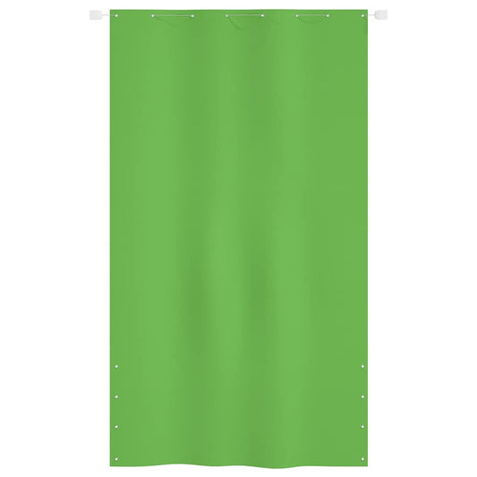 148516 vidaXL Balcony Screen Light Green 140x240 cm Oxford Fabric