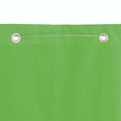 148516 vidaXL Balcony Screen Light Green 140x240 cm Oxford Fabric