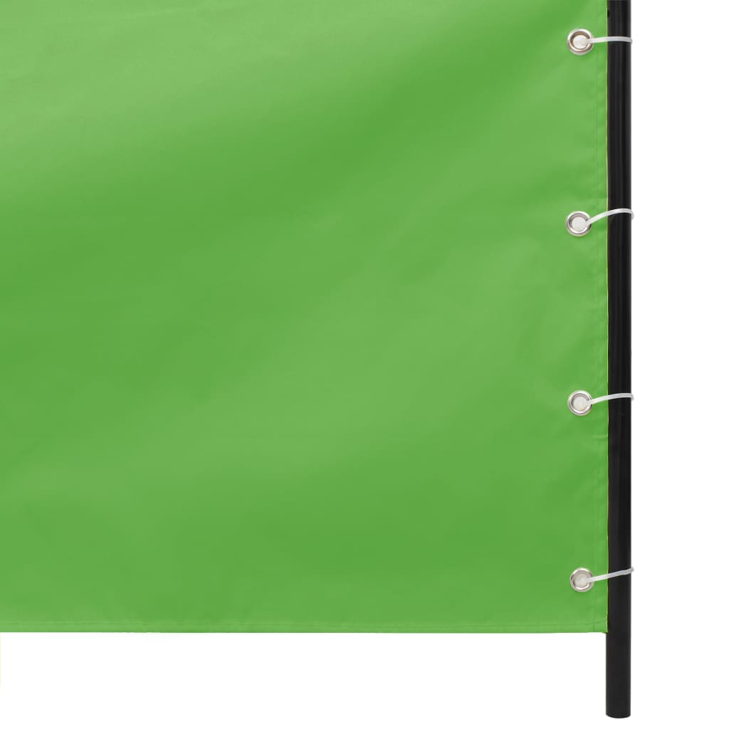vidaXL Balcony Screen Light Green 140x240 cm Oxford Fabric