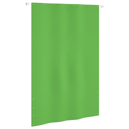 vidaXL Balcony Screen Light Green 160x240 cm Oxford Fabric