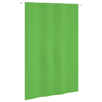 148517 vidaXL Balcony Screen Light Green 160x240 cm Oxford Fabric