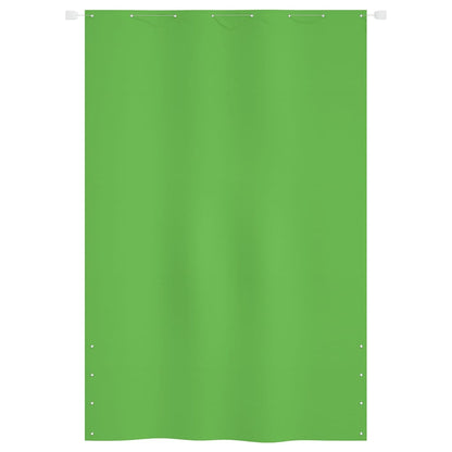 148517 vidaXL Balcony Screen Light Green 160x240 cm Oxford Fabric
