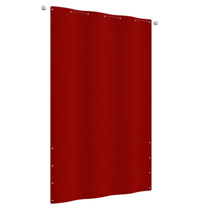 vidaXL Balcony Screen Red 140x240 cm Oxford Fabric