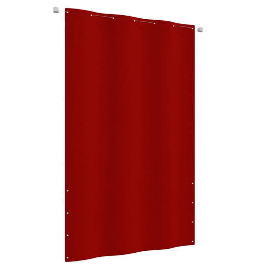 148546 vidaXL Balcony Screen Red 140x240 cm Oxford Fabric